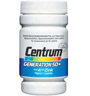 Centrum Tabl. A-Zink Gen.50+