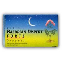Baldrian Dispert forte Dragees 75St