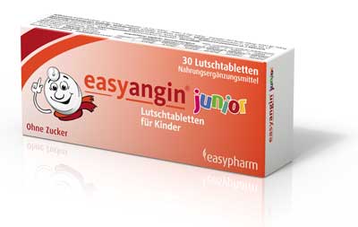 Easyangin junior Lutschtabletten 30St