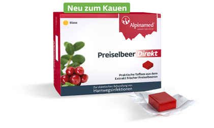 Alpinamed Preiselbeer Direkt Toffees 30St