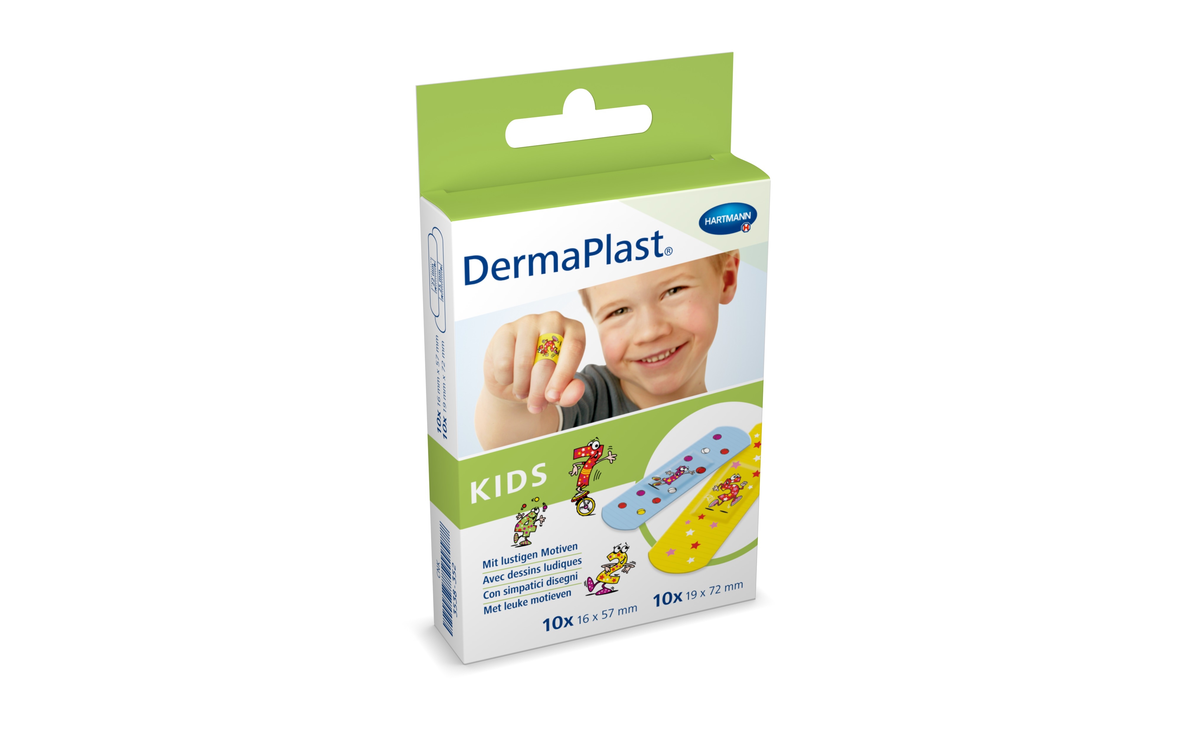 Dermaplast Kids Strips 2Größen 20 Stück